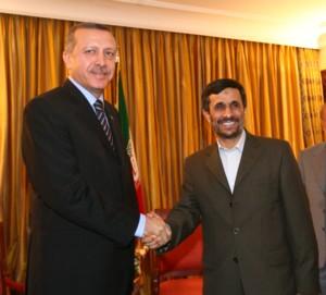 İran Cumhurbaşkanı Mahmud Ahmedinejad, Başbakan Recep Tayyip Erdoğan'ı kabul etti.