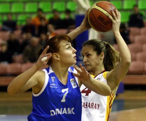 Basketbolda FIBA Avrupa Kupası yarı final rövanş maçında Galatasaray, Rusya'nın Dinamo Kursk takımını 62-39 yenerek finale yükseldi.