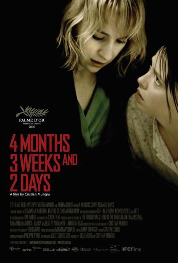 20 - 4 Ay, 3 Hafta, 2 Gün (Cristian Mungiu, 2007)