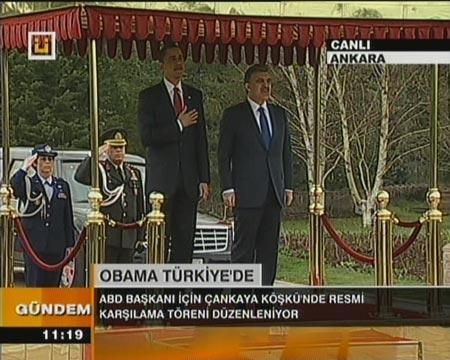 Obama'nın Çankaya Köşkü ziyareti