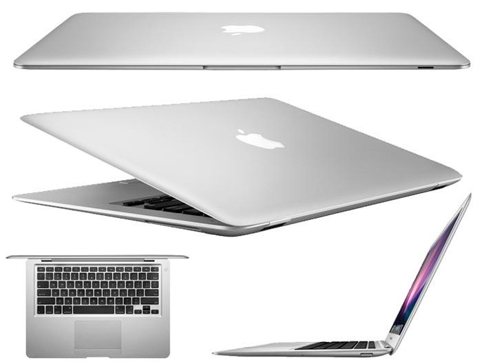 MacBook Air - 11 ve 13 inç seçeneklerine sahip ekranlar, yekpare alüminyum kasa içine yerleştiriyor.
