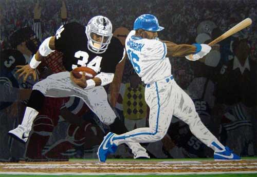 Bo Jackson, football/baseball