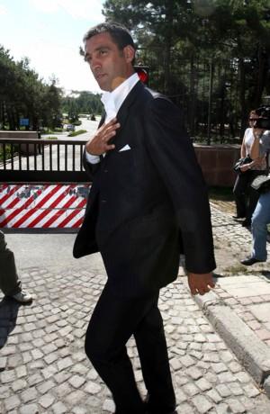 Cumhurbaşkanı Abdullah Gül, milli futbolcu Hakan Şükür'ü kabul etti
