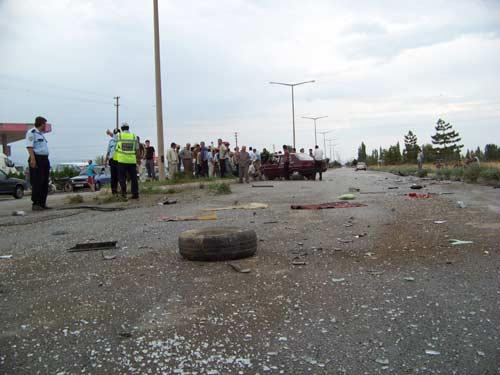 Konya'da trafik kazası