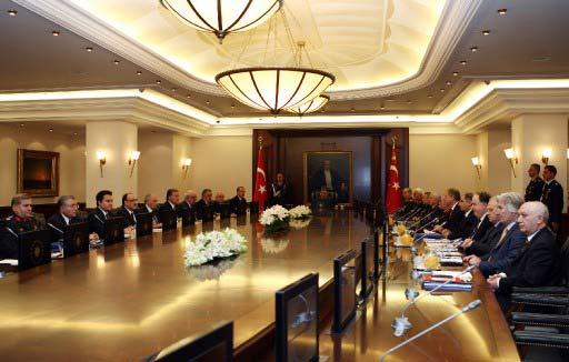 Milli Güvenlik Kurulu'nu yeni toplantı salonu