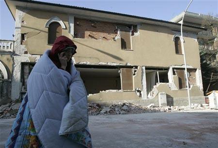 İtalya'dan Deprem Görüntüleri