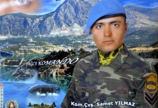 Piyade uzman onbaşı Samet Yılmaz (Manisa- Turgutlu)