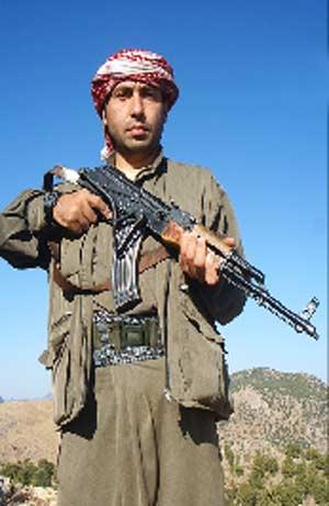 Terörist Orhan Yılmazkaya Zap dağında olduğu tahmin edilen PKK kampında...