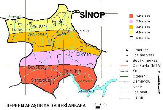 Türkiye'nin tüm illerinde fay hatları bulunuyor ve hemen hemen her il deprem riski ile karşı karşıya. İşte Türkiye'nin il il deprem haritası;