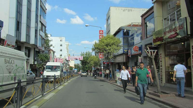 Şehir merkezinden kareler