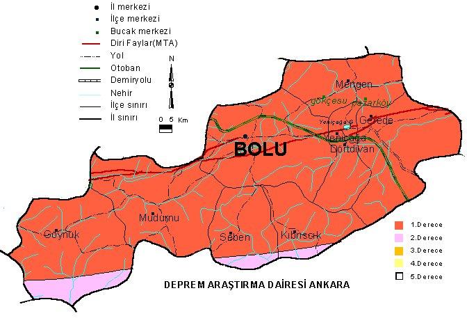 Türkiye'nin tüm illerinde fay hatları bulunuyor ve hemen hemen her il deprem riski ile karşı karşıya. İşte Türkiye'nin il il deprem haritası;