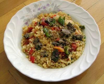 UŞAK  Alacatene, haşhaş sürtmesi, ciğerli bulgur.