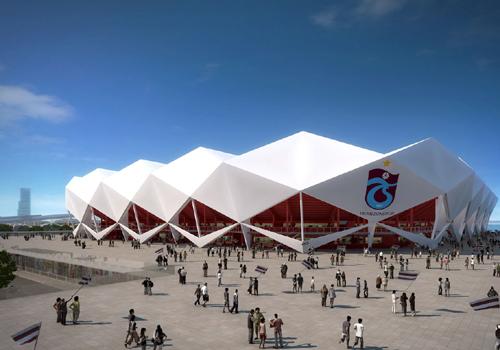 Karadeniz'de 800 bin metrekarelik alan doldurularak Avrupa'nın en modern spor tesisi inşa edilecek. Tesis içinde Trabzonspor'a da 40 bin kişilik dev bir stadyum yapılacak.
