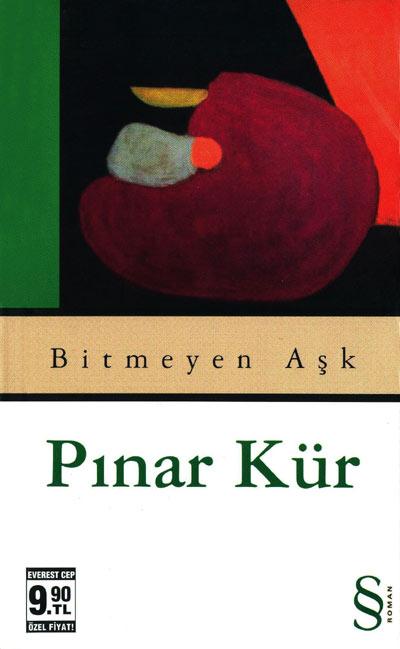 <b>Pınar Kür - Bitmeyen Aşk</b>
<br><br>
Aşkı kadın, erkek ve üçüncü şahıs olarak kendi gözünden sorgulayan yazar, alışılmışın dışında aşkın sarsıcılığını, insan yaşamını yeniden nasıl şekillendirdiğini gözler önüne seriyor. Kitap, sırrı yıllardır keşfedilememiş bu duygunun insan ruhu üzerindeki etkilerini tüm boyutlarıyla ele alırken, duygusal ve mantıksal pencerelerle okuru kendi iç dünyasını sorgulamaya itiyor.
<br><br>
1985 yılında Muzır Kurulunca müstehcenlik sıfatı yapıştırılan roman, halkın ar duygularını incittiği gerekçesiyle toplatılıyor. Yazarın Asılacak Kadın adlı romanı da aynı yıl toplatılan bir diğer kitabıdır.