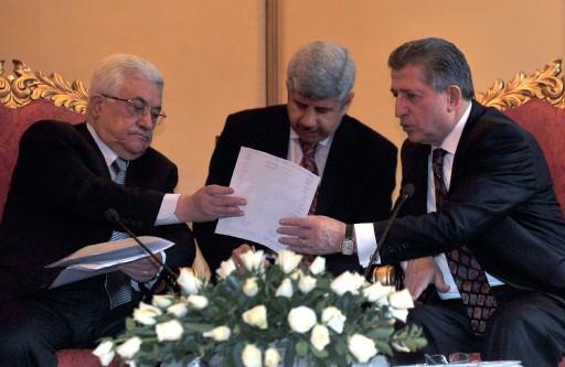 Filistin Devlet Bakanı Mahmut Abbas, TBMM Başkanı Köksal Toptan'ı ziyaret etti.