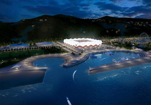 Karadeniz'de 800 bin metrekarelik alan doldurularak Avrupa'nın en modern spor tesisi inşa edilecek. Tesis içinde Trabzonspor'a da 40 bin kişilik dev bir stadyum yapılacak.
Kaynak: Emlakbank