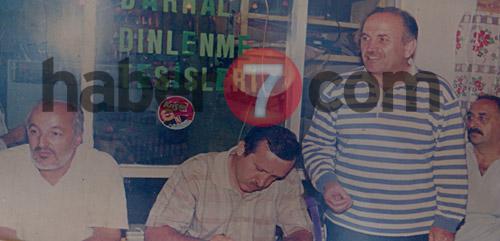 Soldan Sağa isimler: 1-Nusret BAYRAKTAR 2-Recep Tayyip ERDOĞAN 3-Kadir TOPBAŞ 4-Ahmet PIÇAKÇI