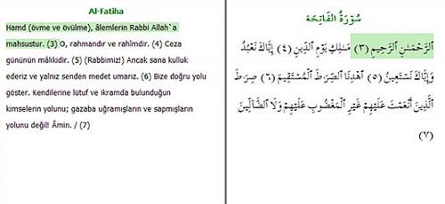 13. Ezberleyeceğiniz bölümün mealini okuyun.