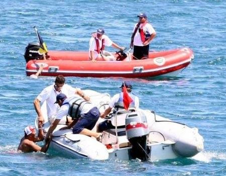 20. Asya'dan Avrupa'ya Uluslararası Yüzme, Kürek, Yelken ve Kano Yarışları, İstanbul Boğazı'nda yapıldı