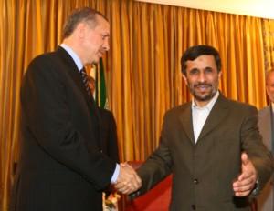 İran Cumhurbaşkanı Mahmud Ahmedinejad, Başbakan Recep Tayyip Erdoğan'ı kabul etti.