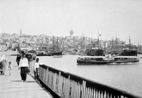 Unkapanı Köprüsü'nden Haliç ve Galata