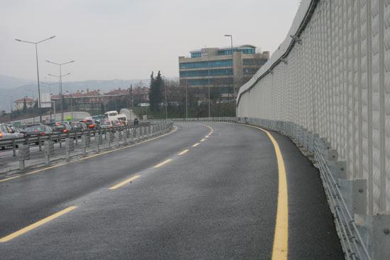 Burası da Anadalu yakasına geçiş yolu...