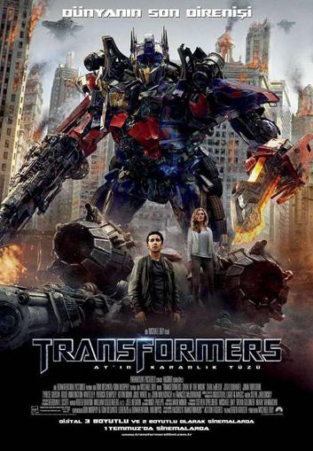 Transformers Ayın Karanlık Yüzü: 1.071