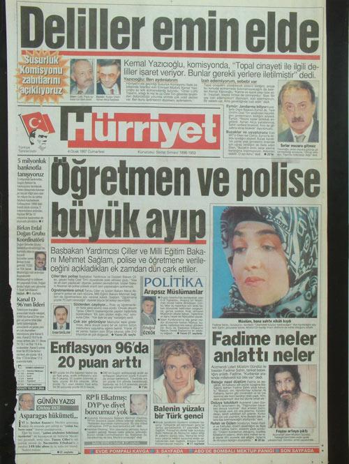 4 Ocak 1997 Hürriyet