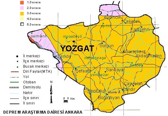 Türkiye'nin tüm illerinde fay hatları bulunuyor ve hemen hemen her il deprem riski ile karşı karşıya. İşte Türkiye'nin il il deprem haritası;