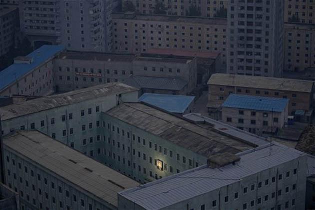 Damir Sagolj - Kuzey Kore'nin kurucusu Kim Il-sung'un başkentte yaptırdığı bir bina