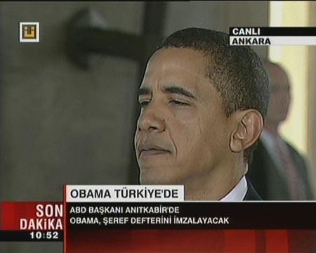 Obama'nın Anıtkabir ziyareti