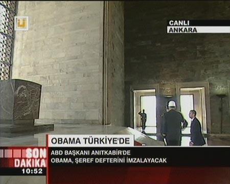 Obama'nın Anıtkabir ziyareti