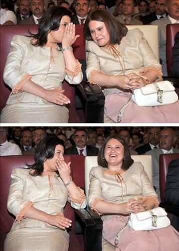 Milli Eğitim Bakanı Nimet Çubukçu ile AK Parti Tokat Milletvekili Dilek Yüksel, ''eğitimde kalite yönetimi uygulamaları 6. paylaşım toplantısı ve ödül töreni''ne katılmıştı.