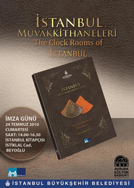 İstanbul Muvakkitleri adıyla yayımlanan eser, zamanı kavramamıza yardımcı olan saat, takvimlerin hesaplandığı mekânların tarihsel gelişimini anlatıyor. Muvakkithanede kullanılan aletlerden burç hesaplamalarına kadar zamana dair birçok konu eserde ele alınıyor.