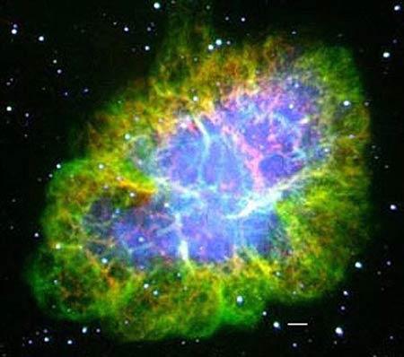 Yengeç nebulasında 1084 yılında gerçekleşen bir patlama