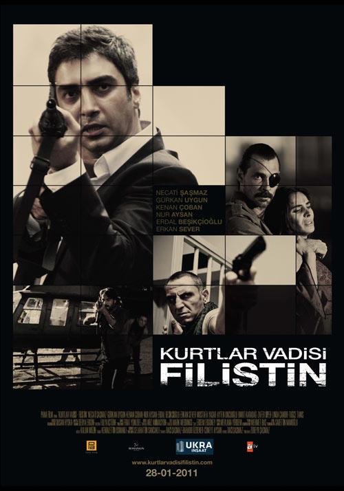 Kurtlar Vadisi Filistin filminin yapımcılığını Pana Film adına Raci Şaşmaz üstlenirken, senaryosu Raci Şaşmaz, Bahadır Özdener ve Cüneyt Aysan tarafından kaleme alındı. Zübeyr Şaşmazın yönetmenliğini yaptığı filmin dev oyuncu kadrosunda Necati Şaşmaz, Gürkan Uygun, Kenan Çoban, Erdal Beşikçioğlu, Nur Aysan, Mustafa Yaşar, Erkan Sever, Zafer Diper, Umut Karadağ ve Ayten Uncuoğlu yer alıyor.