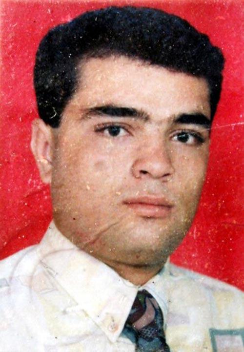 DIYARBAKIR'IN LICE ILCESINDE TERORIST SALDIRI SONUCU SEHIT OLAN 9 ASKERDEN UZMAN CAVUS ILHAMI HARDAL.