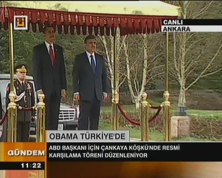 Obama'nın Çankaya Köşkü ziyareti