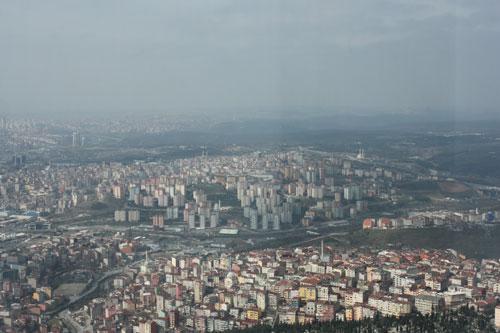 İstanbul'da hala boş ve yeşil arazi varmış dedirten fotoğraf...