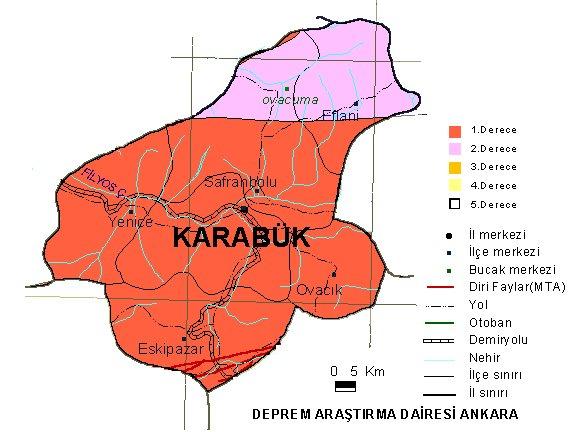 Türkiye'nin tüm illerinde fay hatları bulunuyor ve hemen hemen her il deprem riski ile karşı karşıya. İşte Türkiye'nin il il deprem haritası;