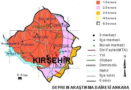 Türkiye'nin tüm illerinde fay hatları bulunuyor ve hemen hemen her il deprem riski ile karşı karşıya. İşte Türkiye'nin il il deprem haritası;