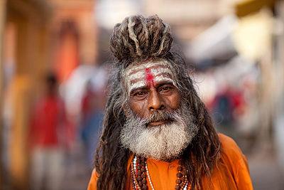 Varanasi'de bir Hindu - Hindistan