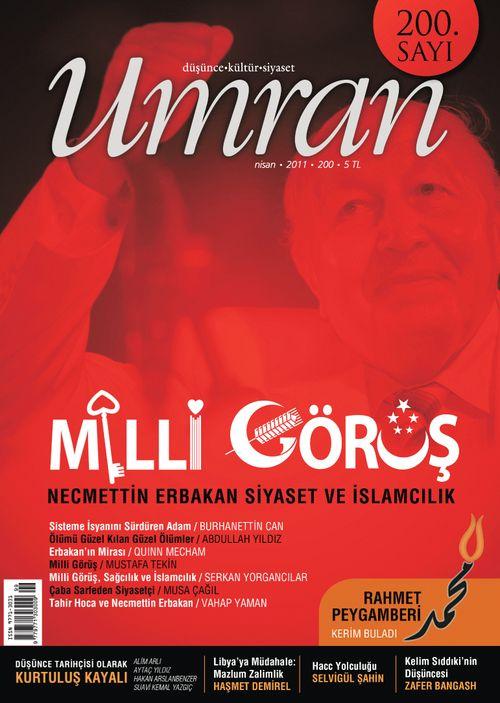 <p><strong>Umran, 200. Sayısını "Milli Görüş Hareketi"ne Ayırdı!</strong></p>
<p>Umran, bu sayısında 1969’da başlayan Milli Görüş hareketini ve elbette merhum liderini kapsamlı bir biçimde ele aldı.<br />Cumhuriyet dönemi partili siyasal İslami hareketin ilk lideri olarak bilinen Necmettin Erbakan geçtiğimiz Şubat ayının son günlerinde vefat etti. Onun kurduğu ve bir biçimde etkili olduğu dört parti (MNP, MSP, RP, FP) laiklik karşıtı eylemler, Anayasal düzeni yıkma ve din devleti kurma gibi iddialarla kapatıldı. Sadece Türkiye’de değil gerek Batı dünyasında gerekse Müslüman dünyada İslamcılık ekseninde siyaset yapmasıyla tanınan Erbakan’ın siyasal söylemi dönemsel farklılaşmalar olsa da Milli Görüş olarak anıldı.</p>
<p>Milli Görüş’ün Mirası <br />Umran, bu sayısında 1969’da başlayan Milli Görüş hareketini kapsamlı bir biçimde ele aldı. Derginin 200. sayısının o sembolik titreşimleri içinde Mili Görüş hareketine ayrılmış olması da önemli. Türkiye’de İslamcılığın partili kaynaklarından biri olarak Milli Görüş hareketinin teorisinden pratiğine, Türkiye ve dünya meselelerine bakışına kadar pek çok noktasını masaya yatırdığımız bu sayının Milli Görüş hareketi etrafında geliştirilen kimi yorum biçimleri hakkında farklı bir bakışı da ortaya koyduğunu belirtmek abartılı olmaz. Milli Görüş’ün neyi ne kadar yaptığı, amacının neresinde olduğu,  teorisi ve kadrosu gibi önemli soru(n)ların irdelendiği Burhanettin Can’ın yazısı Milli Görüş hareketinin işlevini anlayan, hakkını teslim eden ama aynı zamanda kimi eksik noktalara da dikkat çeken önemli bir yazı. Abdullah Yıldız, Mustafa Tekin, Serkan Yorgancılar, Quinn Mecham, Musa Çağıl ve Vahap Yaman Erbakan’ı ve Milli Görüş’ü farklı boyutlarıyla ele aldılar. Hatıralardan sosyolojik çözümlemeye uzanan bu yazılar hareketin politikasını, daha doğrusu dönemler içinde farklılaşan kimi politikalarını tarihsel gelişimi içerisinde ele alıyor. Bu bakımdan ortaya konan perspektifin önemli olduğu yadsınamaz.</p>
<p>Düşünce Tarihçisi Olarak Kurtuluş Kayalı<br />Derginin siyaset odaklı sayfaları kadar düşünce sayfalarında da önemli metinler yer almakta. Her düşünce gerçek anlamını düşünce tarihi içinde kazanıyor. Kurtuluş Kayalı, yıllardır sosyolojiden siyasete, romandan sinemaya, edebiyat eleştirisinden portreye birçok alanda önemli eserler ortaya koymuş bir aydın, akademisyen. Kitaplarının/yazılarının çoğu kendi alanında tek olacak yetkinlikte. Böylesi bir bilincin ve duyarlı çalışkanlığın birleşimi olarak ortaya çıkan yapıtlar/yazılar Türkçe düşünce dünyasını bütün boyutlarıyla kavramamızı sağlayacak derinliğe sahip bir bütünlük sunuyor. Düşünce tarihçisi olarak Kurtuluş Kayalı’nın farklılığını oluşturan edebiyat ve sinema ilgisinin, bununla bağlantılı olarak dergilere odaklanmasının Türkçedeki kültürel alanın bütünlüklü bir biçimde irdelenmesi noktasında önemli katkılar sunduğu yadsınamaz.  Kurtuluş Kayalı’nın düşünce tarihi alanındaki yerini daha iyi değerlendirebilmek için Asım Öz’ün hazırladığı soruşturma soruları Âlim Arlı, Aytaç Yıldız, Hakan Arslanbenzer ve Suavi Kemal Yazgıç tarafından cevaplandırılmış.</p>
<p>İslamcılarda Eleştiri Yok mu?<br />Metin Önal Mengüşoğlu ise Etyen Mahçupyan’ın geniş Müslüman kitle arasında tenkitçi ve kritikçi bir damar olmadığını işaret eden yazısını kritik ediyor ve her zaman İslamcı aydınlar içerisinde eleştiriyi ibadet bilen nitelikli kalemlerin olduğunu ortaya koyuyor. Gene bu bağlamda Kelim Sıddıki’nin eleştirel ufkunu değerlendiren Zafer Bangash’ın metni de oldukça dikkat çekici bir yazı.</p>