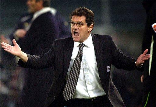 3. Fabio Capello (İngiltere Milli Takımı)  8,8 Milyon Avro