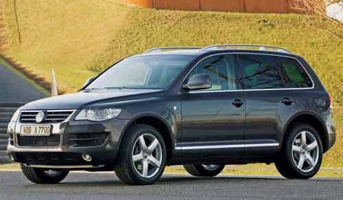VW TOUAREG R5 TDI: VW'nin 2.5 lt'lik dizel motorlu Touareg modeli ortalama 10.4 lt/100 km tüketir