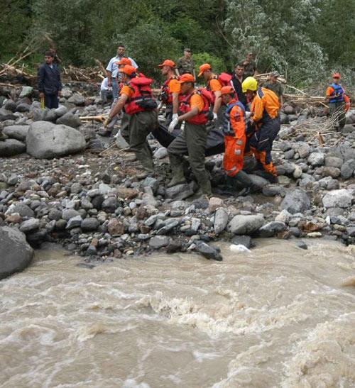 Artvin'de sel