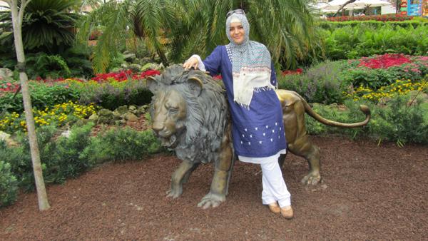 Bush Gardens parkı...
