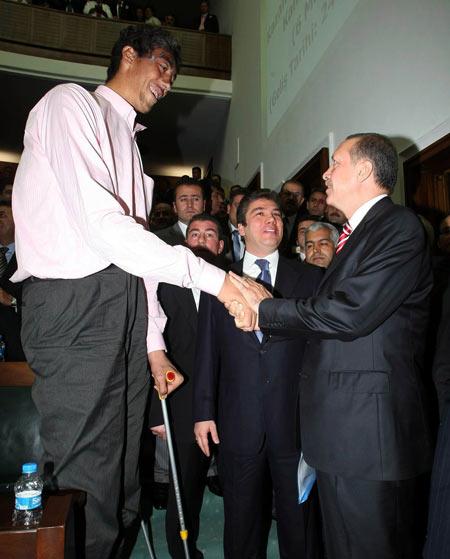 Erdoğan'ı şaşırtan dev