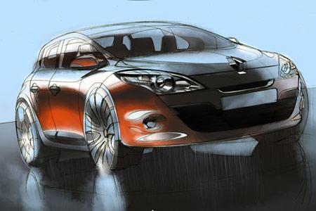 2009 model Renault Megane