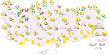 Hava durumu haritaları